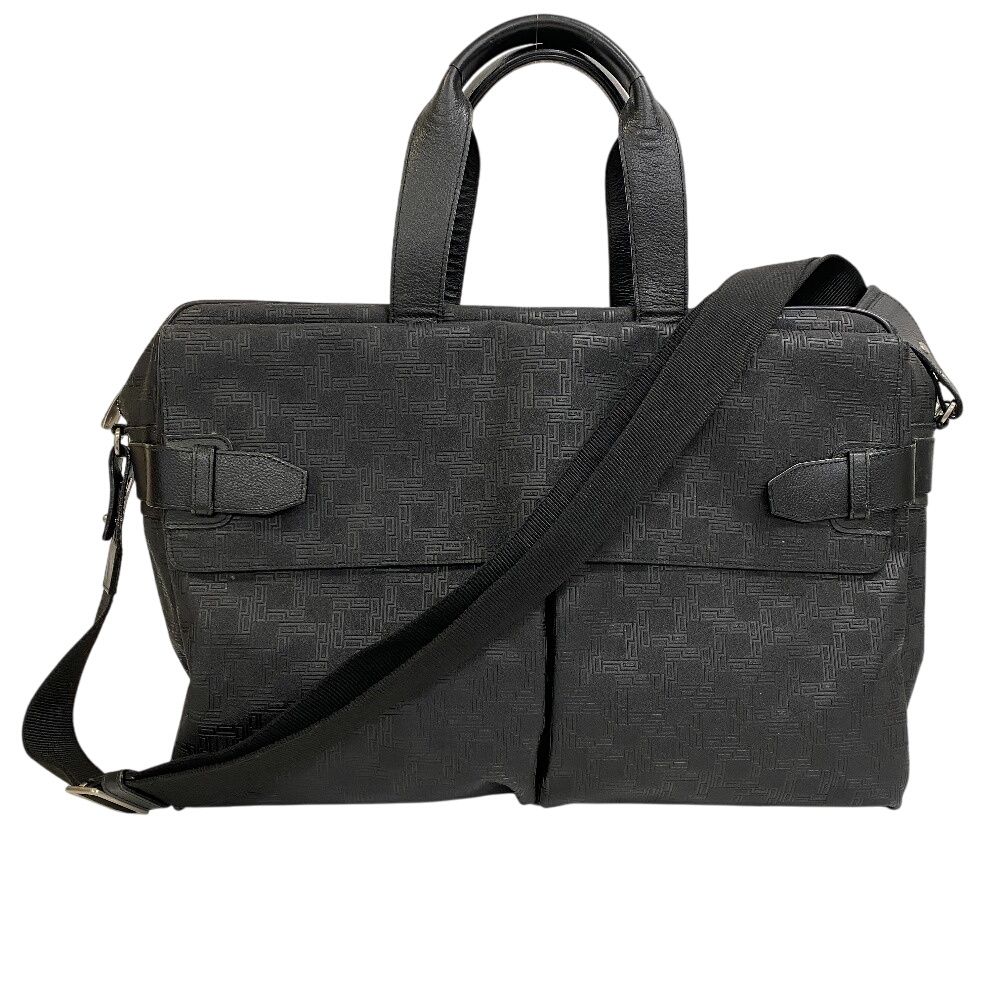【美品】dunhill ビジネス　ボストンバッグ　ショルダー　2way 南京錠 5％OFF フォロワークーポン！！】Dunhill ダンヒル 2WAY