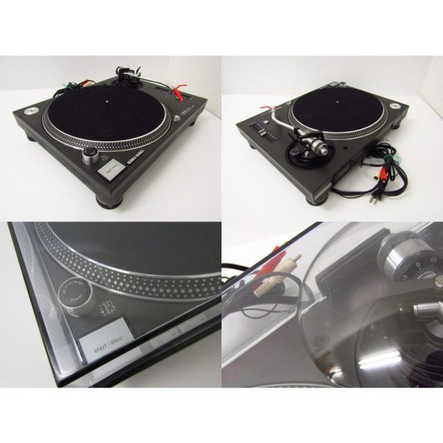 Technics SL-1200MK5 ターンテーブル2台+ミキサーセット 注目の Technics SL-1200MK5 ターンテーブル 2台＋ミキサーSH-EX