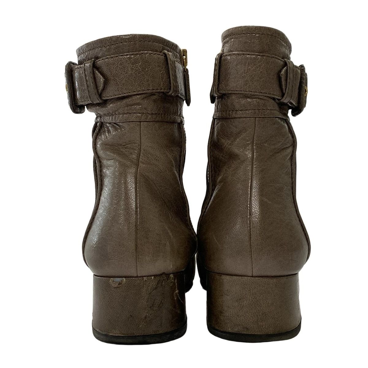 プラダ ショートブーツ