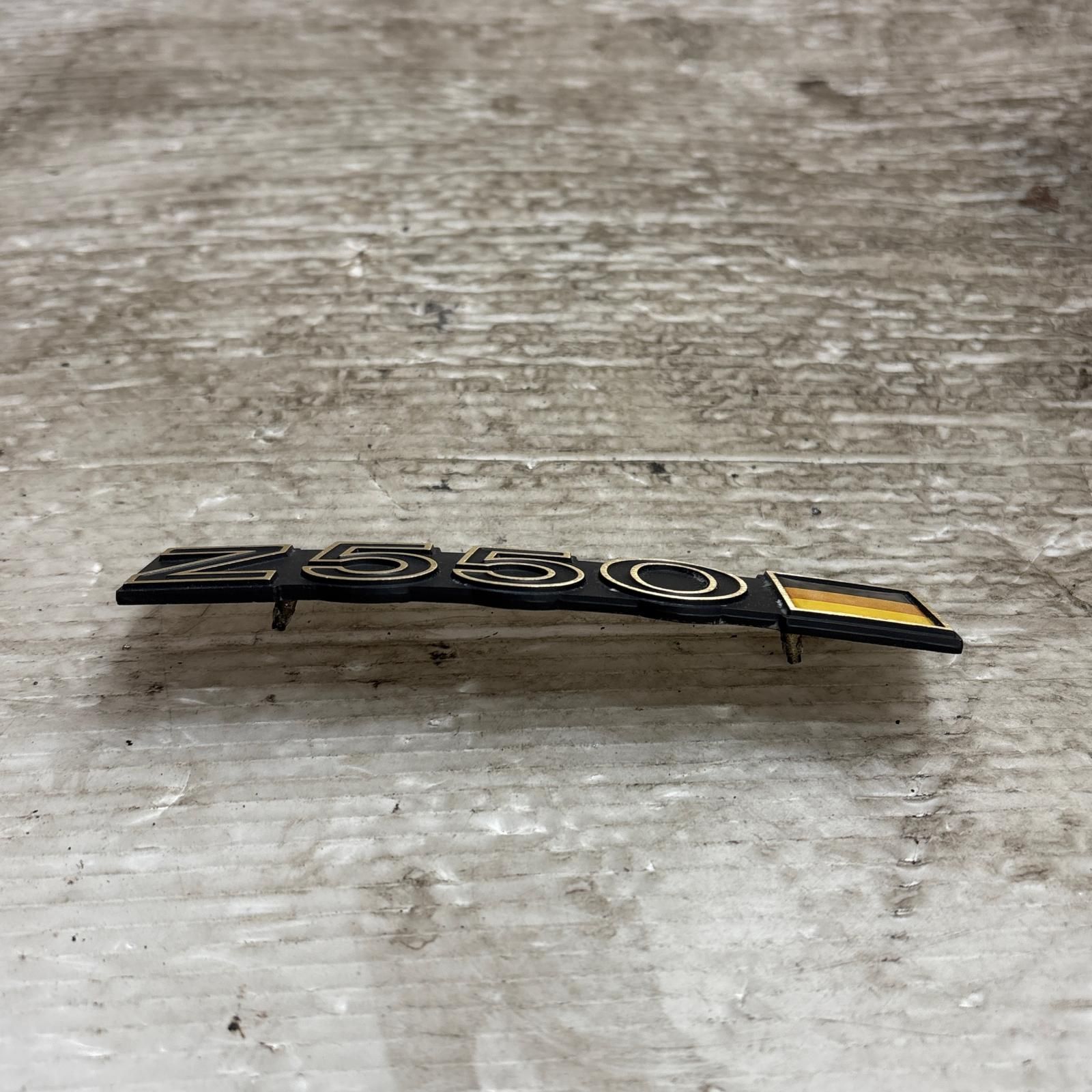 Z400 FX 新品 サイドカバー ゴールドエンブレム セット 検 Z400 FX 新品 サイドカバー ゴールドエンブレム セット 検
