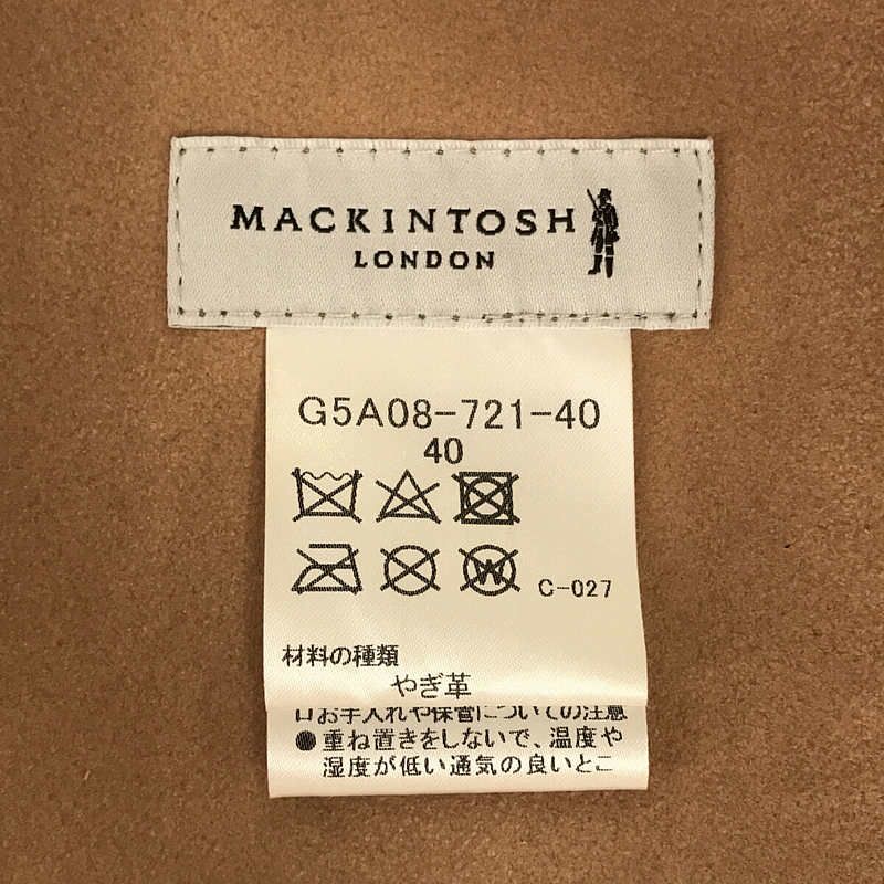 美品】 MACKINTOSH LONDON / マッキントッシュロンドン | レザー  
