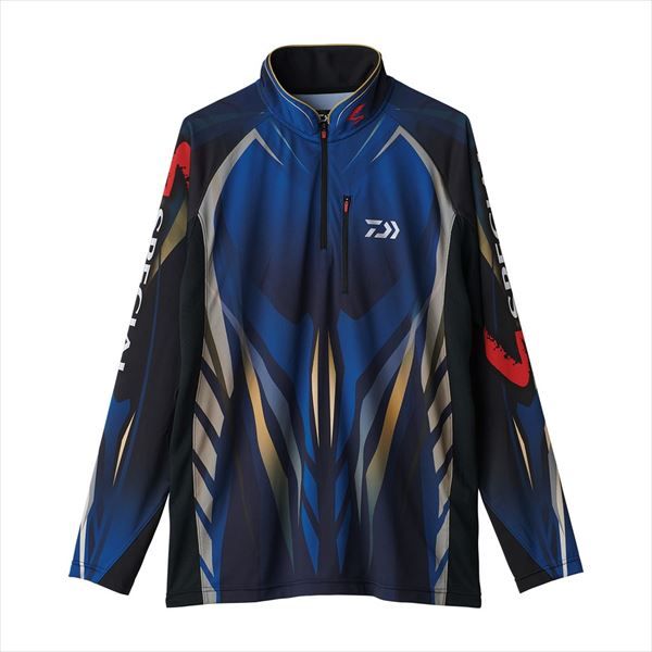 ダイワ 節約 ウェア DE-7025 スペシャルロングスリーブシャツ ブルー XL