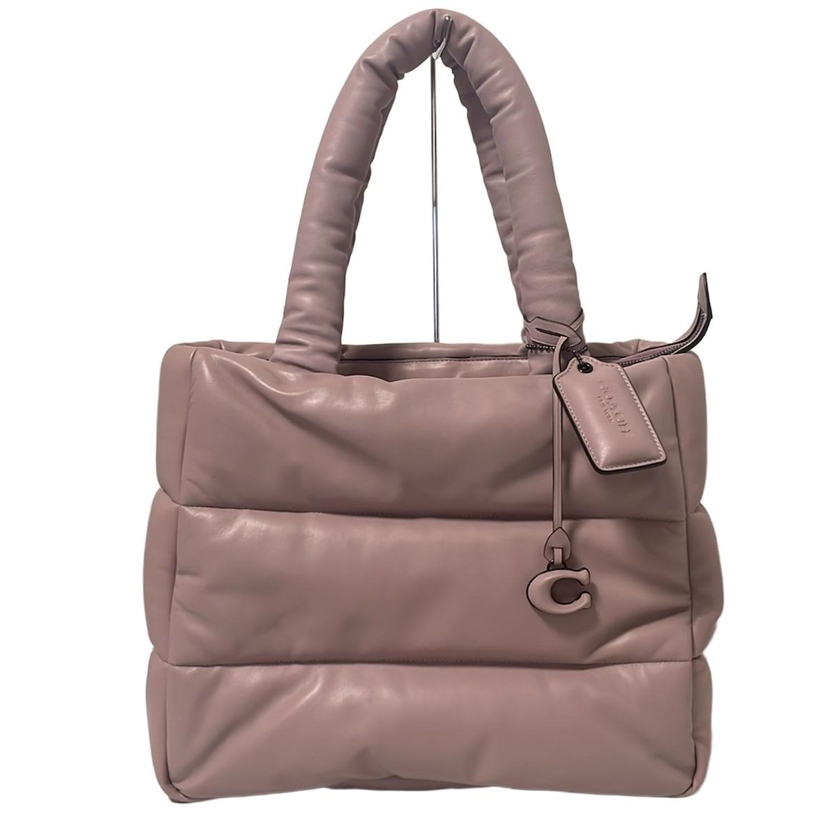 COACH(コーチ) トートバッグ ピロー トート CE722 ピンク レザー