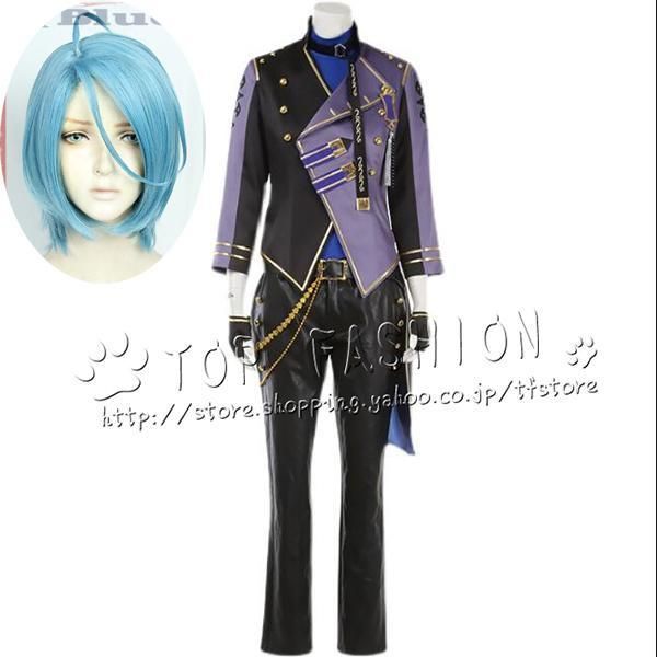 あんさんぶるスターズ HiMERU 風 cosplay衣装 ウィッグ 靴 道具別売り