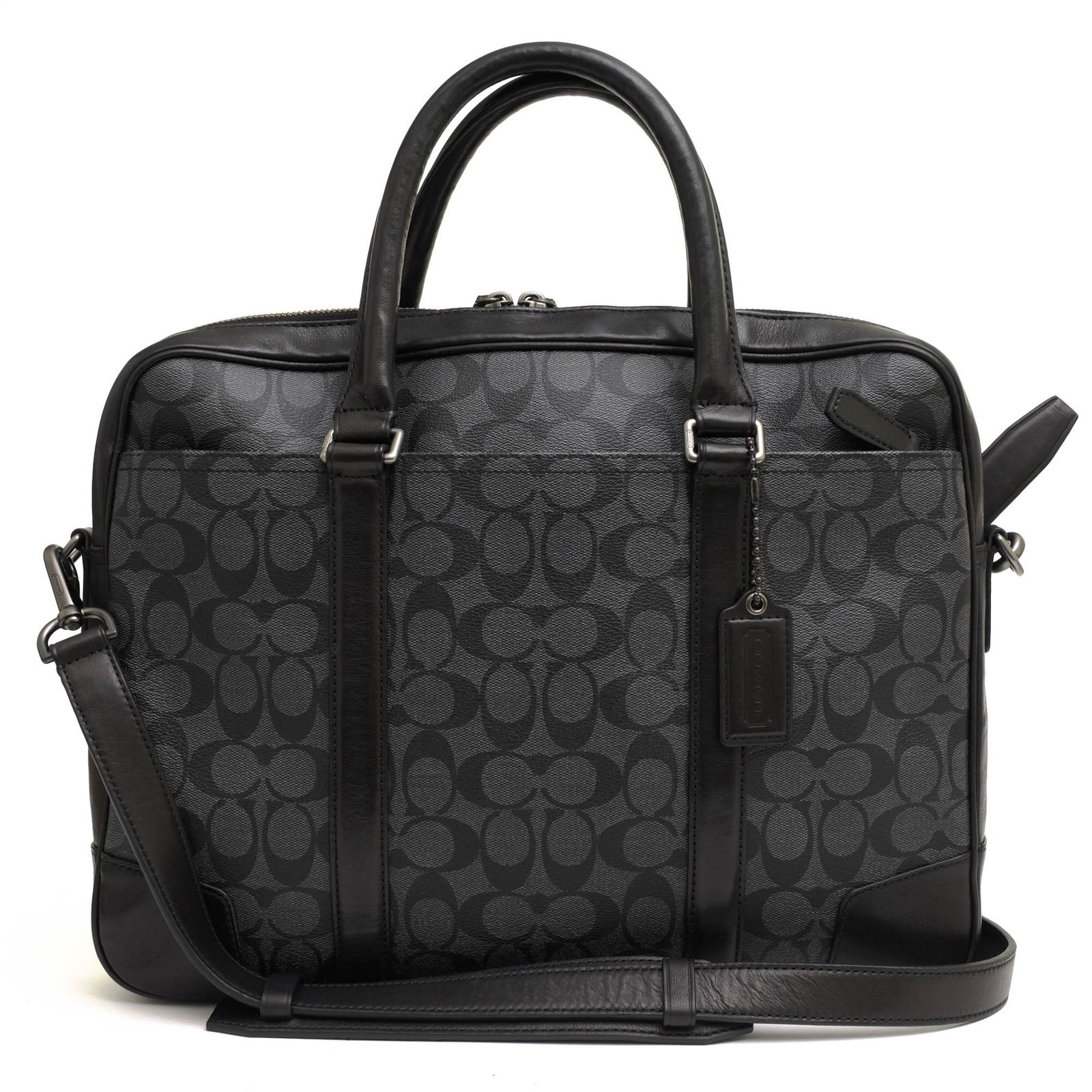【極美品】コーチ ウエスト スリム リュックサック レザー 肩掛け 黒 A4可 COACH - 【極美品】コーチ ウエスト スリム リュックサック