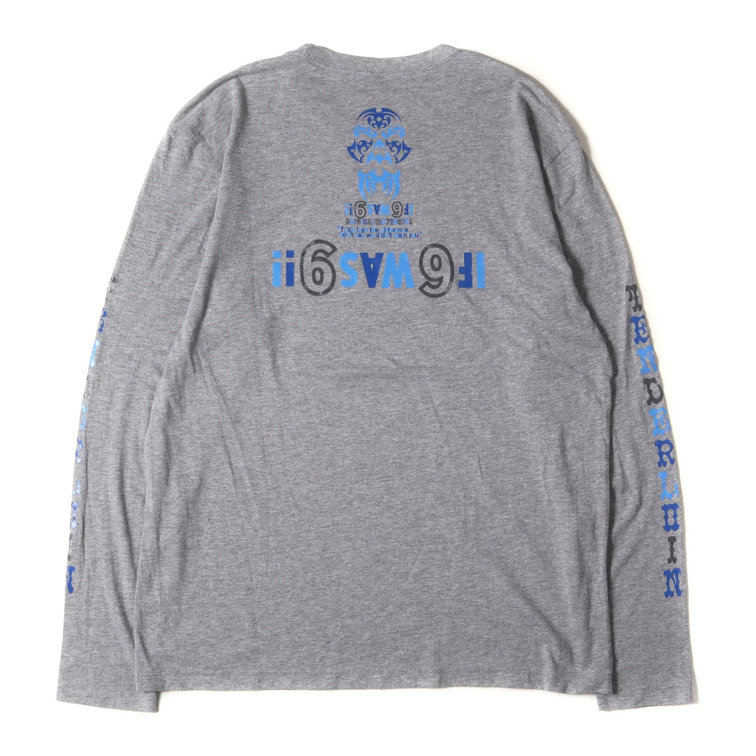 【M】TENDERLOIN 長袖 Tシャツ_ダリスカル白_日本製 人気品！ TENDERLOIN 長袖Tシャツ ロンT ダリ スカル ブラック M