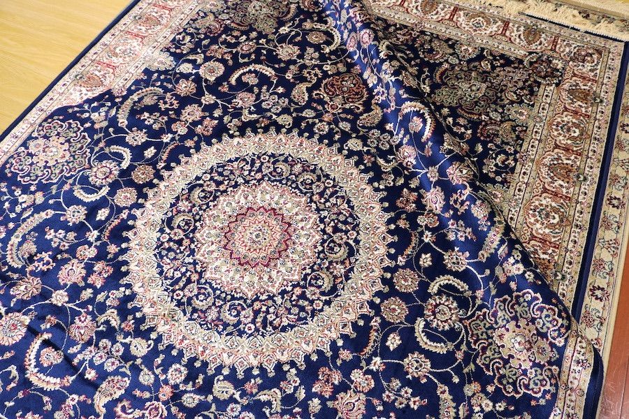 ペルシャ柄絨毯 160×230 新品未使用 絨毯 カーペット 訳あり ペルシャ柄絨毯 160×230 新品未使用 ラグ カーペット レッド 訳