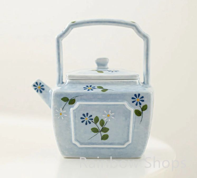 オールドノリタケ 金盛りエナメル花文 シュガーポット 蓋物 オールド