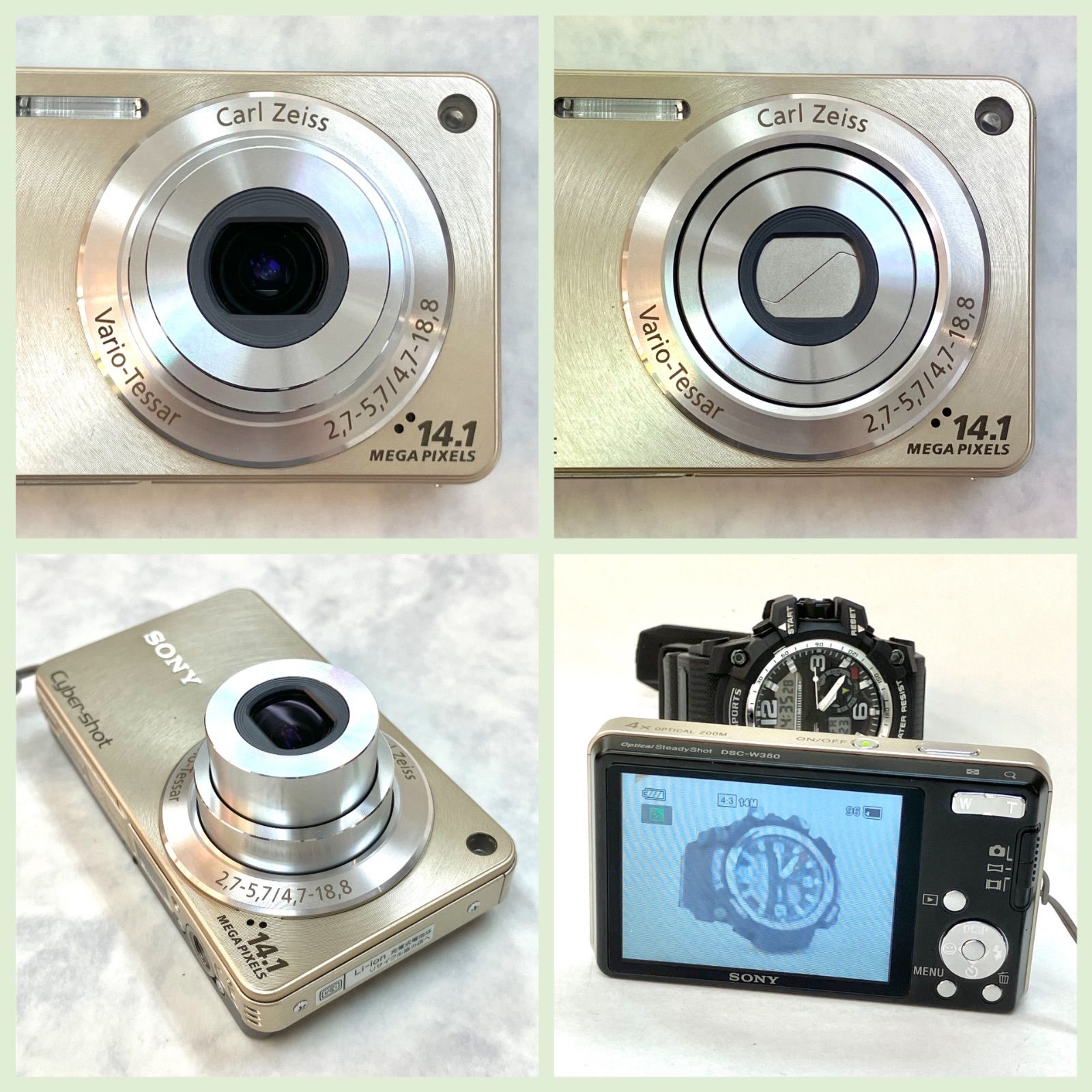 美品⭐️ソニー SONY】 注文 Cyber-shot DSC-W350 N コンパクト