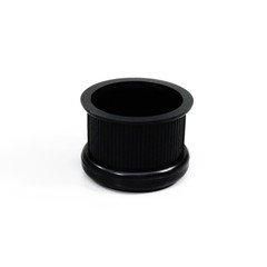 5営業日で発送 光 イス脚キャップ 黒丸 36mm 入数200