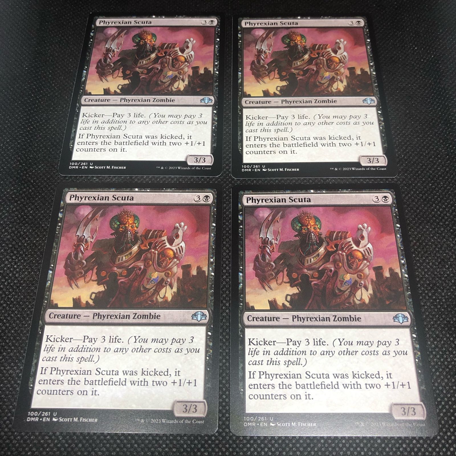 MTG ファイレクシアの盾持ち / Phyrexian Scuta 英語版 4枚 - メルカリ