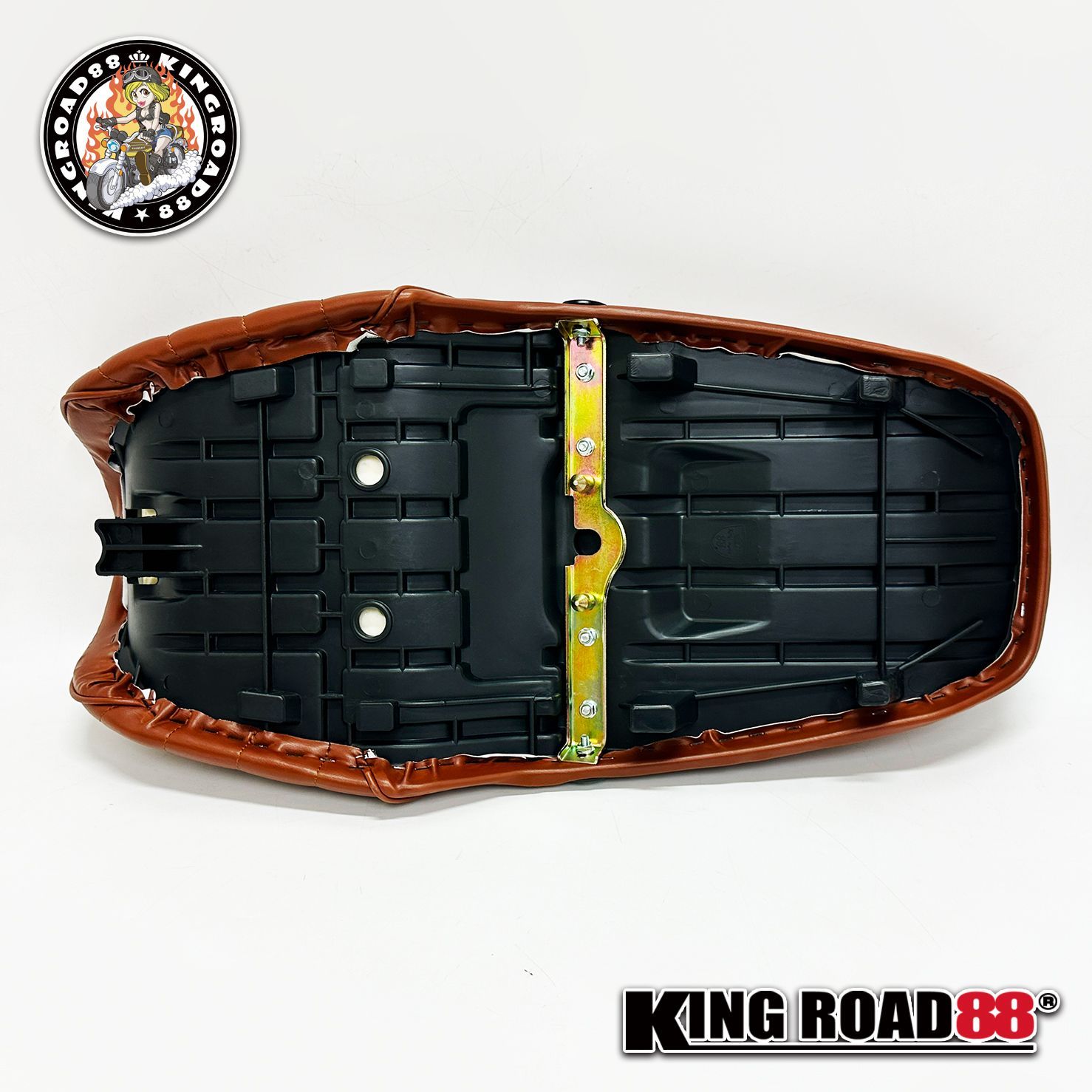 送料無料☆新品☆バリオス2用あんこ抜きタックロールシート☆完成品☆ Amazon | King Road 88 バリオスⅡ型 / ZR250B ☆ タックロール