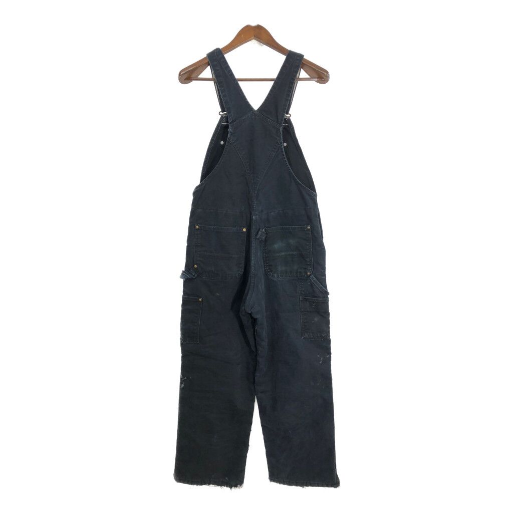 カーハートCARHARTT オーバーオール　黒　30/32 Carhartt 「Carhartt」 オーバーオール 30/32 ブラック メンズ