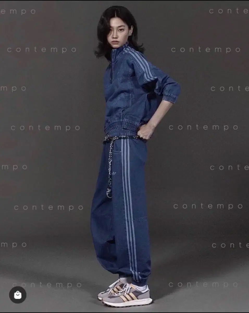 adidas アディダス デニム トラックトップス L