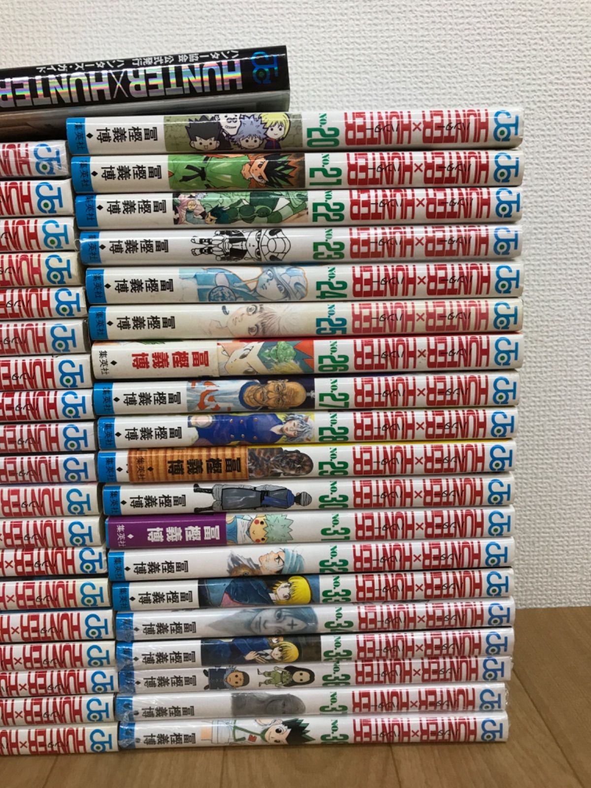 ☆①ハンターハンター HUNTER×HUNTER 1~38巻 全38巻＋ハンターズ