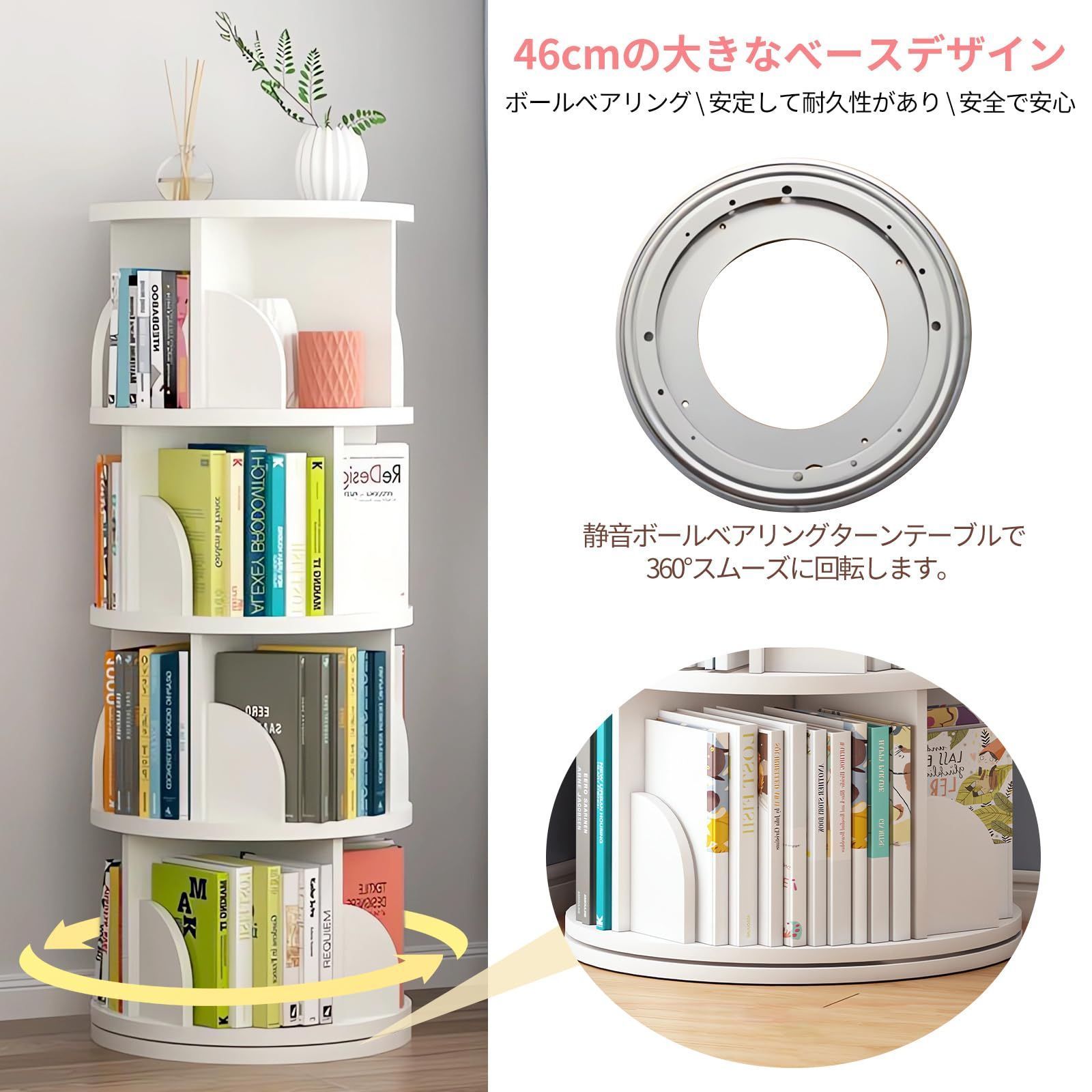 回転式本棚