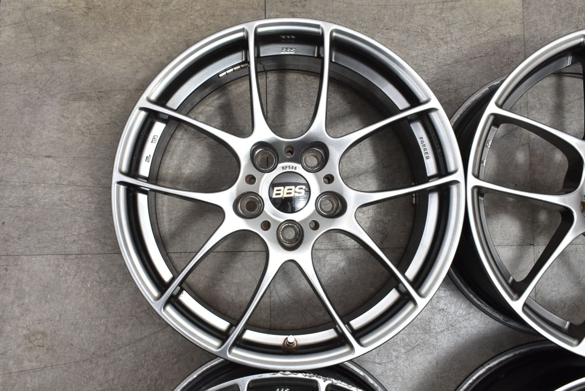 【鍛造品 1ピース】BBS RF506 17in 7.5J +50 PCD112 4本セット アウディ A6 A7 A8 Q3 VW ゴルフ ジェッタ パサート ザ・ビートル 即納可能