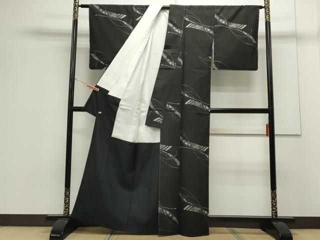 平和屋着物○本場大島紬 9マルキ 吉祥文 さが美扱い 正絹 逸品  