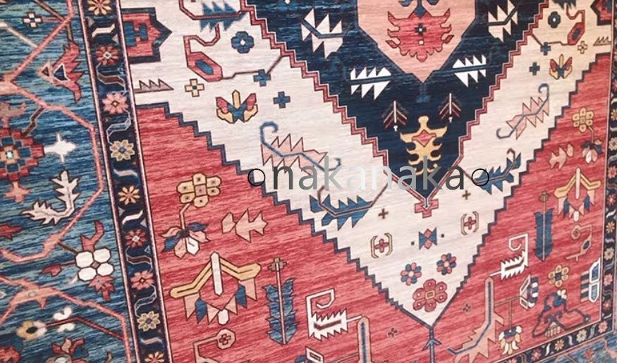 レトロ アメリカ式 家庭用カーペット 寝室 カーペット玄関マット ウィルトン 滑り止め付160cm 230cm