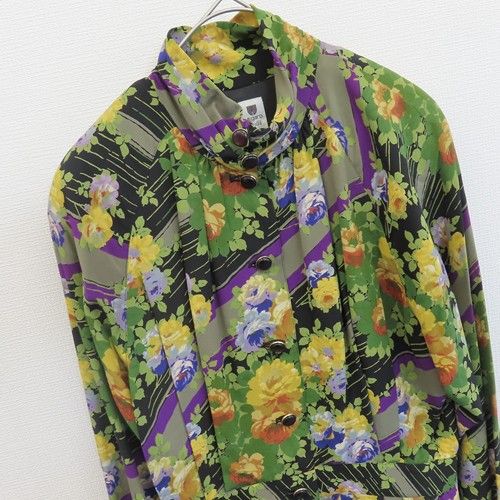 2734◆ungaro(ウンガロ)ヴィンテージ花柄ジャケット★9号 楽天市場】【 送料無料 】 朧 おぼろ ヴィンテージ 龍 柄 刺繍