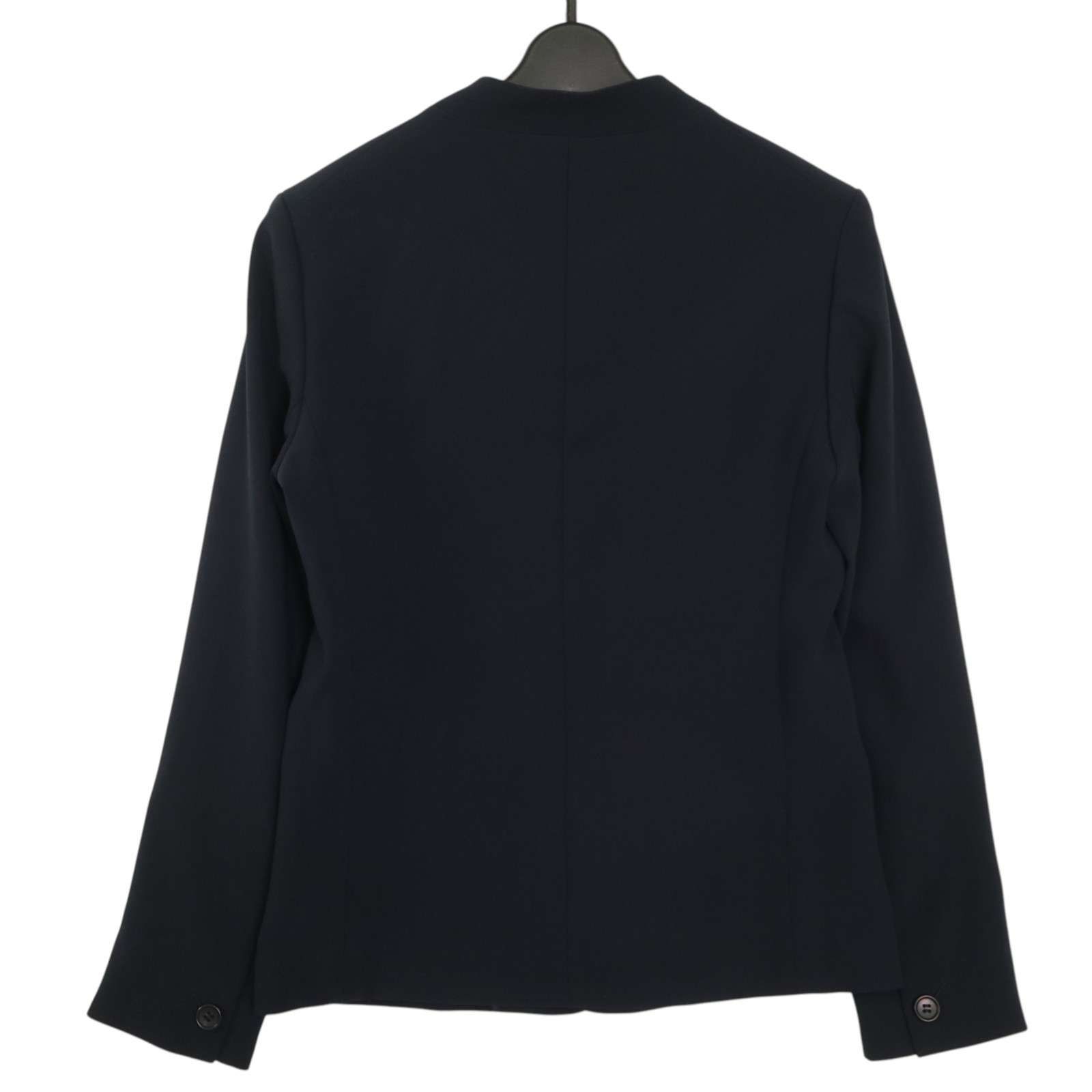 PLST プラステ 春夏☆ 背抜き ノーカラー ジャケット Sz.M