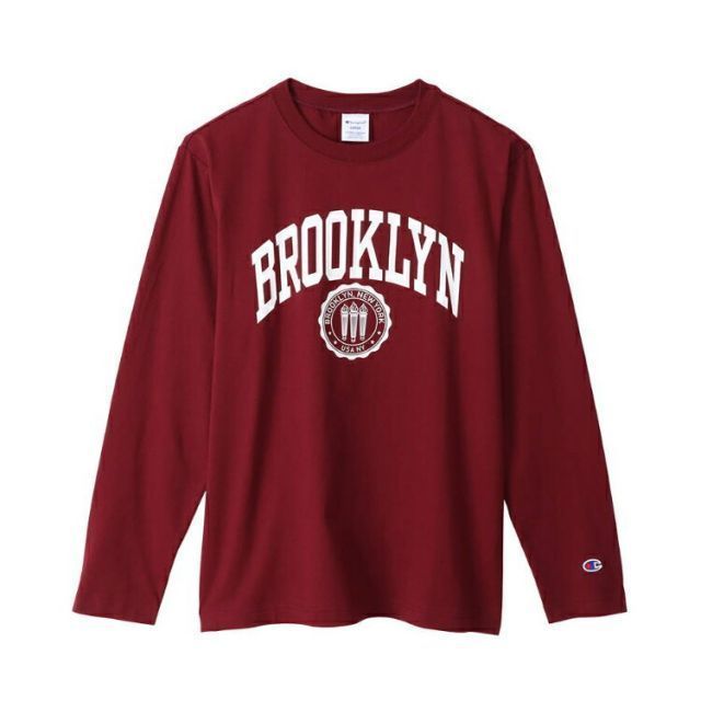 HANES ヘインズ LONG SLEEVE T-SH マルーン Lサイズ C3-X414 970 | スポーツ スポーツウエア ウエア 服 衣類 トップス 長袖 ロングスリーブ Tシャツ ロンT 綿 コットン 天竺素材 肌触り サスティナブル お