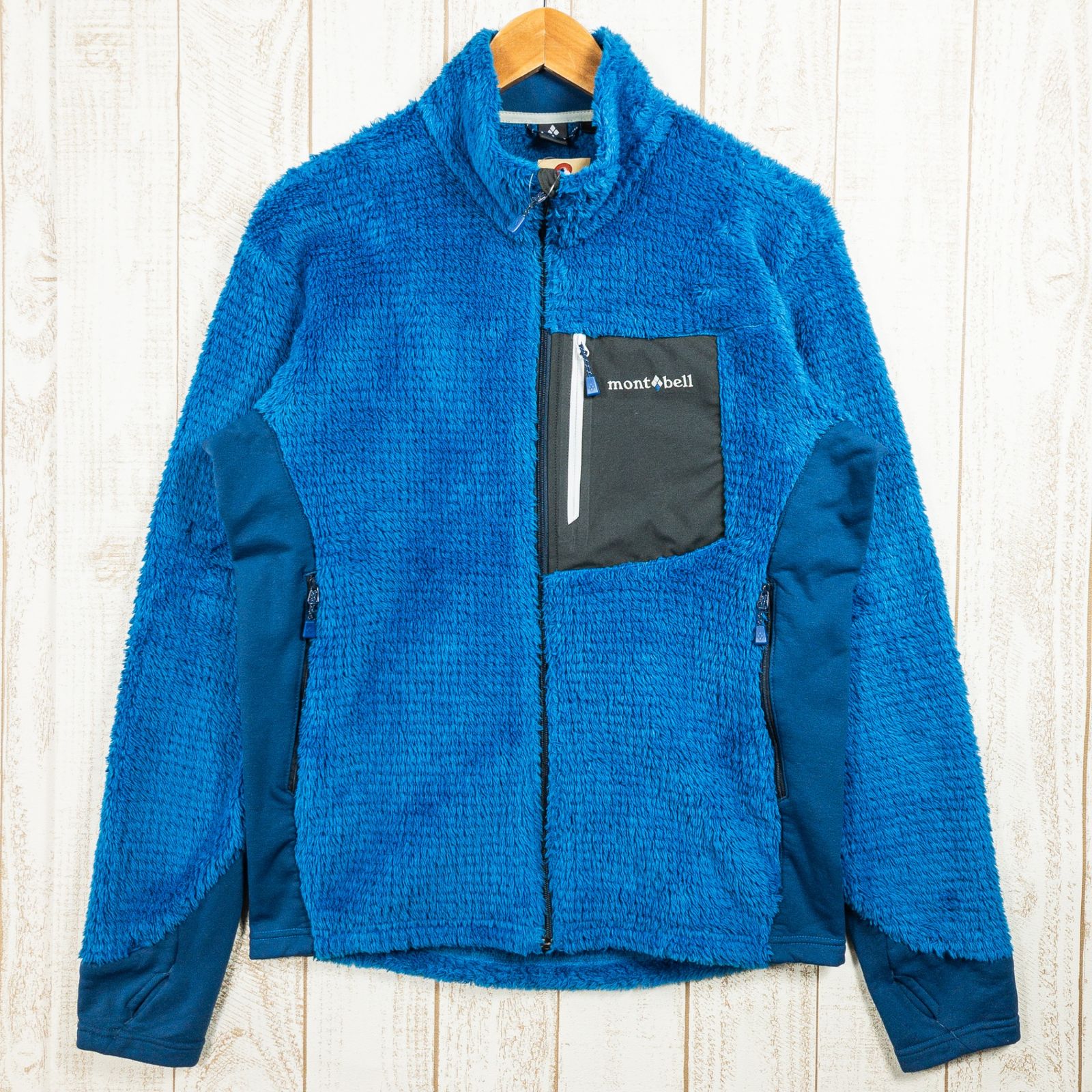 Men s M ブルー系 Montbell モンベル クリマエア ジャケット ポリエステル ウェア トップス アウター ジャケット フリース z00050695 フリース アウター ジャケット トップス ウェア