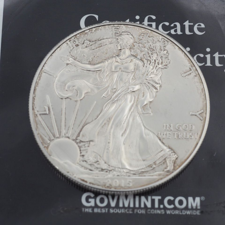 2015年アメリカイーグル銀貨/1オンス/ウオーキングリバティー - www 