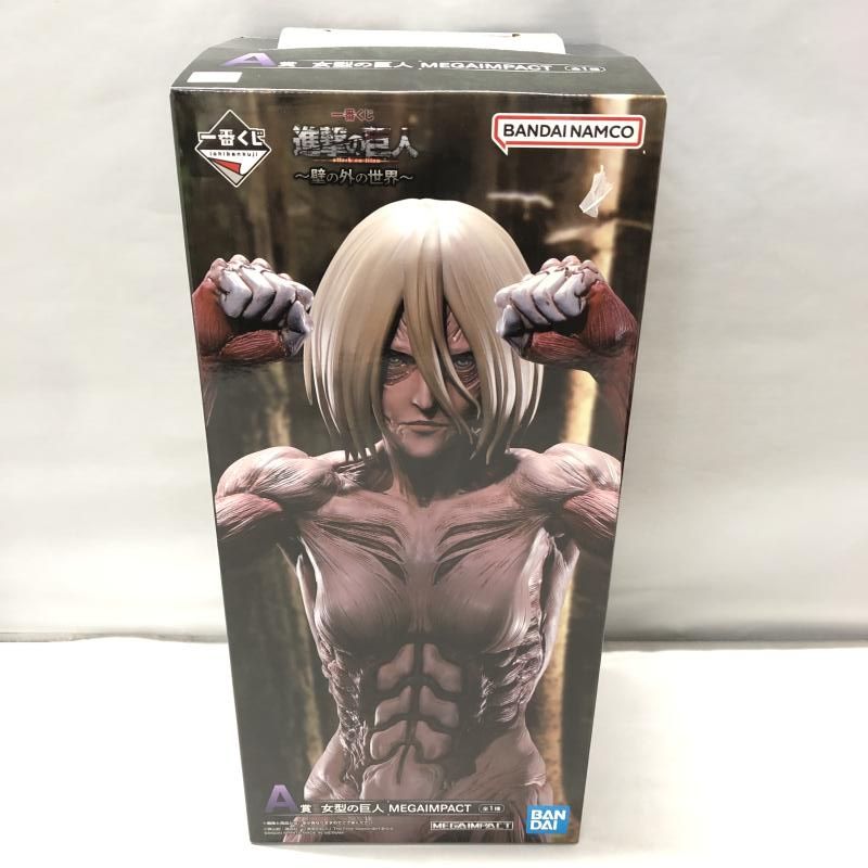 【新品未開封】一番くじ　進撃の巨人　A賞　女型の巨人 　C賞　アクリルボード A賞 女型の巨人 MEGAIMPACT 一番くじ 進撃の巨人～壁の外の世界