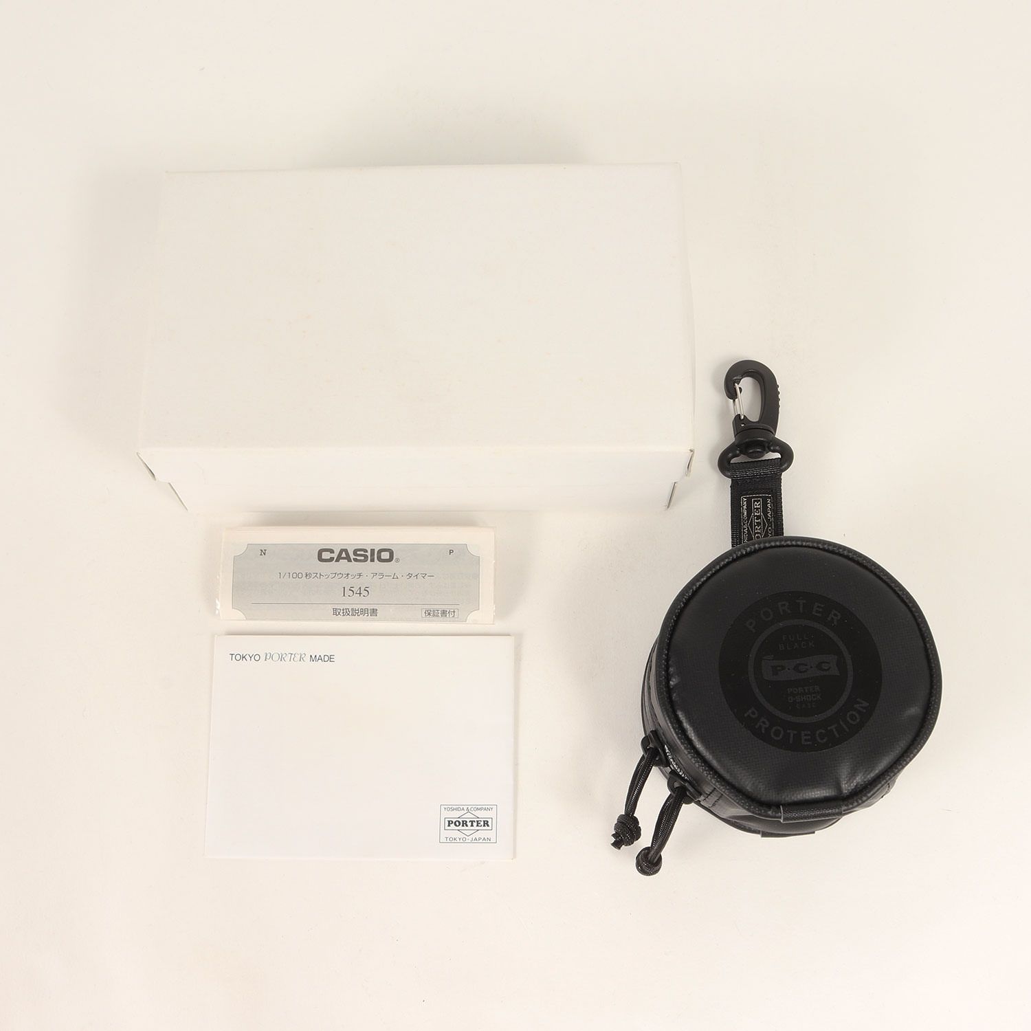 PORTER ポーター 00s 1000本限定 G-SHOCK DW-5600VT / ブラック 黒 