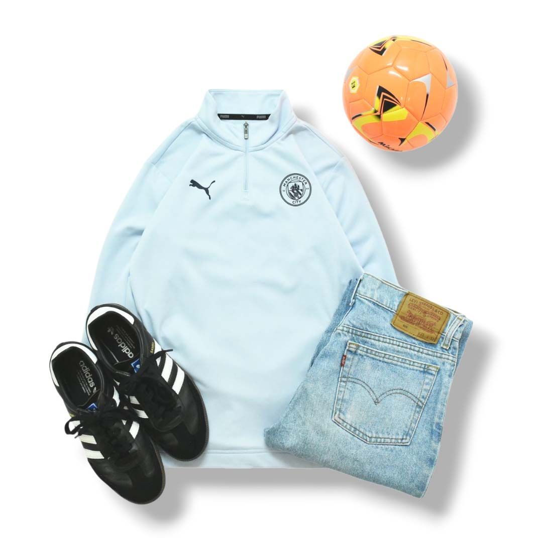 マンチェスターシティ 24-25 カジュアルフーディジャケット＆パンツ 上下セット(スカイブルー×ネイビー)【PUMA/プーマ】(777565-31&777566-32)  | サッカーショップfcFA｜海外サッカーユニフォーム・アパレル・グッズ通販