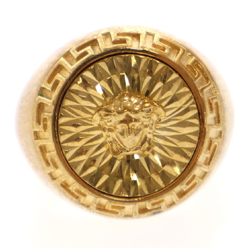 VERSACE (ヴェルサーチ) メデューサモチーフ リング ゴールド