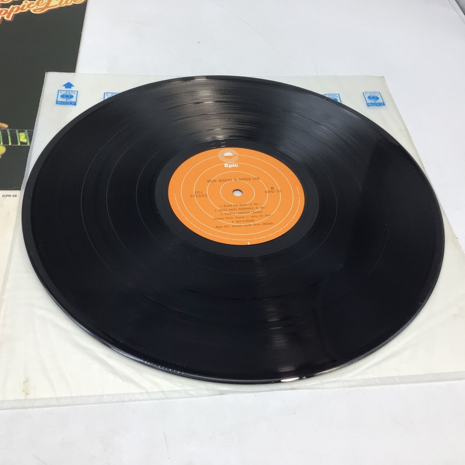6414 【帯付】Jeff Beck / Beck, Bogert & Appice Live In Japan