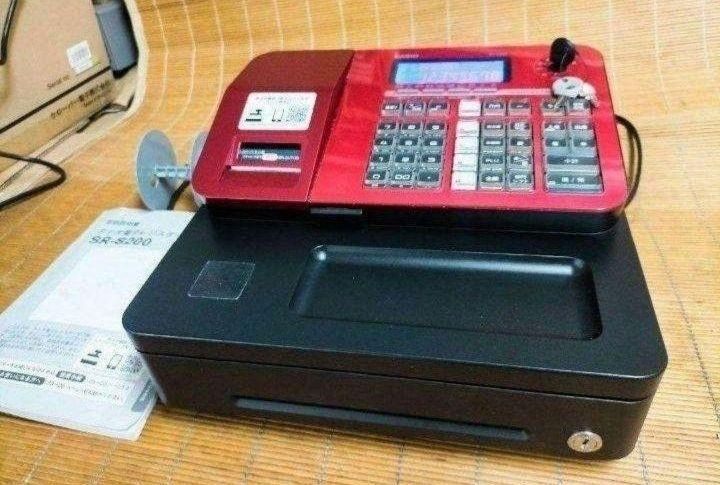 カシオレジスター SR-S200 最新機種 スマホで設定売上管理