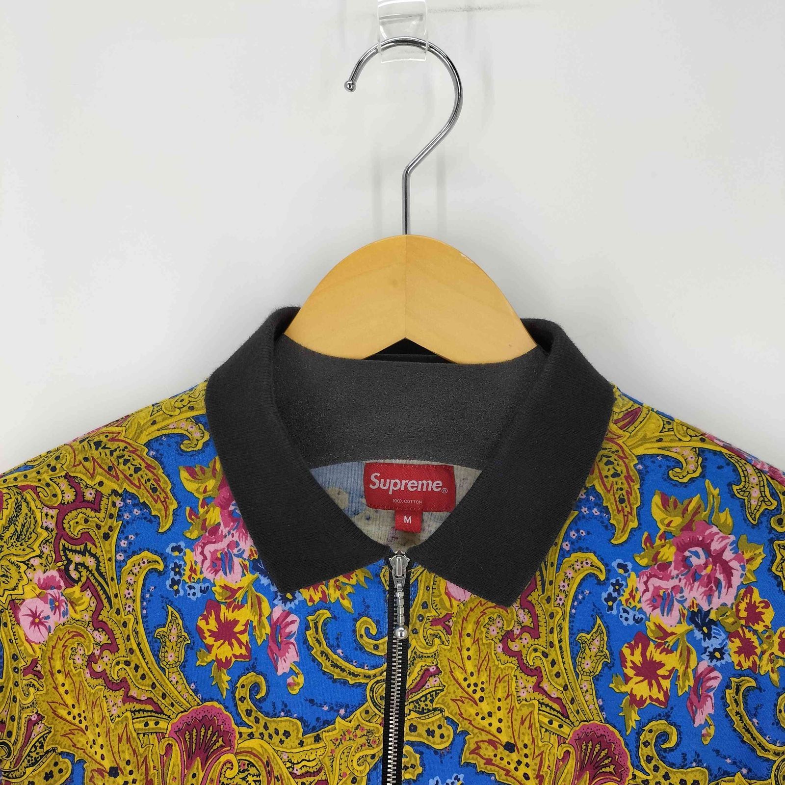 シュプリーム Supreme 17AW Paisley L/S Polo メンズ JPN：M - メルカリ