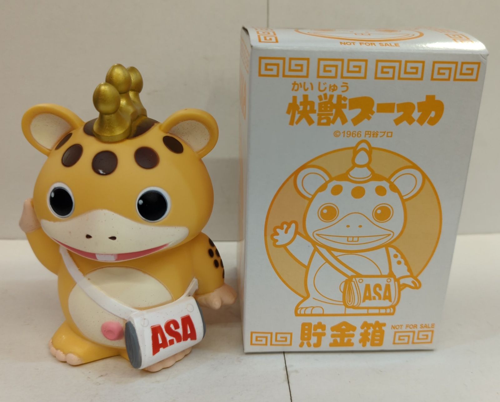朝日新聞ｘラナ 快獣ブースカ貯金箱