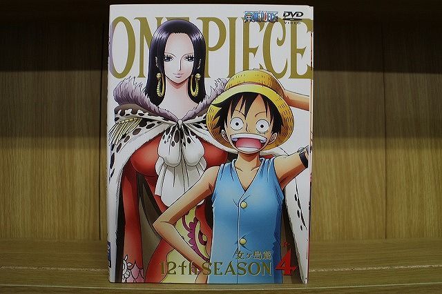 DVD ONE PIECE ワンピース 12th 女ヶ島篇 全4巻 ※ケース無し発送 