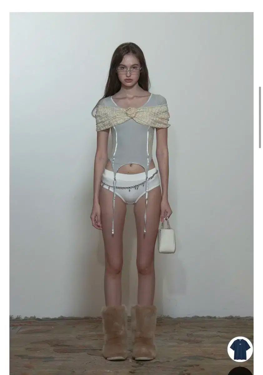 SCULPTOR(スカルプター) コルセット U ネック Tシャツ corset