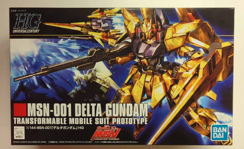 BANDAI SPIRITS HGUC 1/144 バンダイスピリッツ版 デルタ
