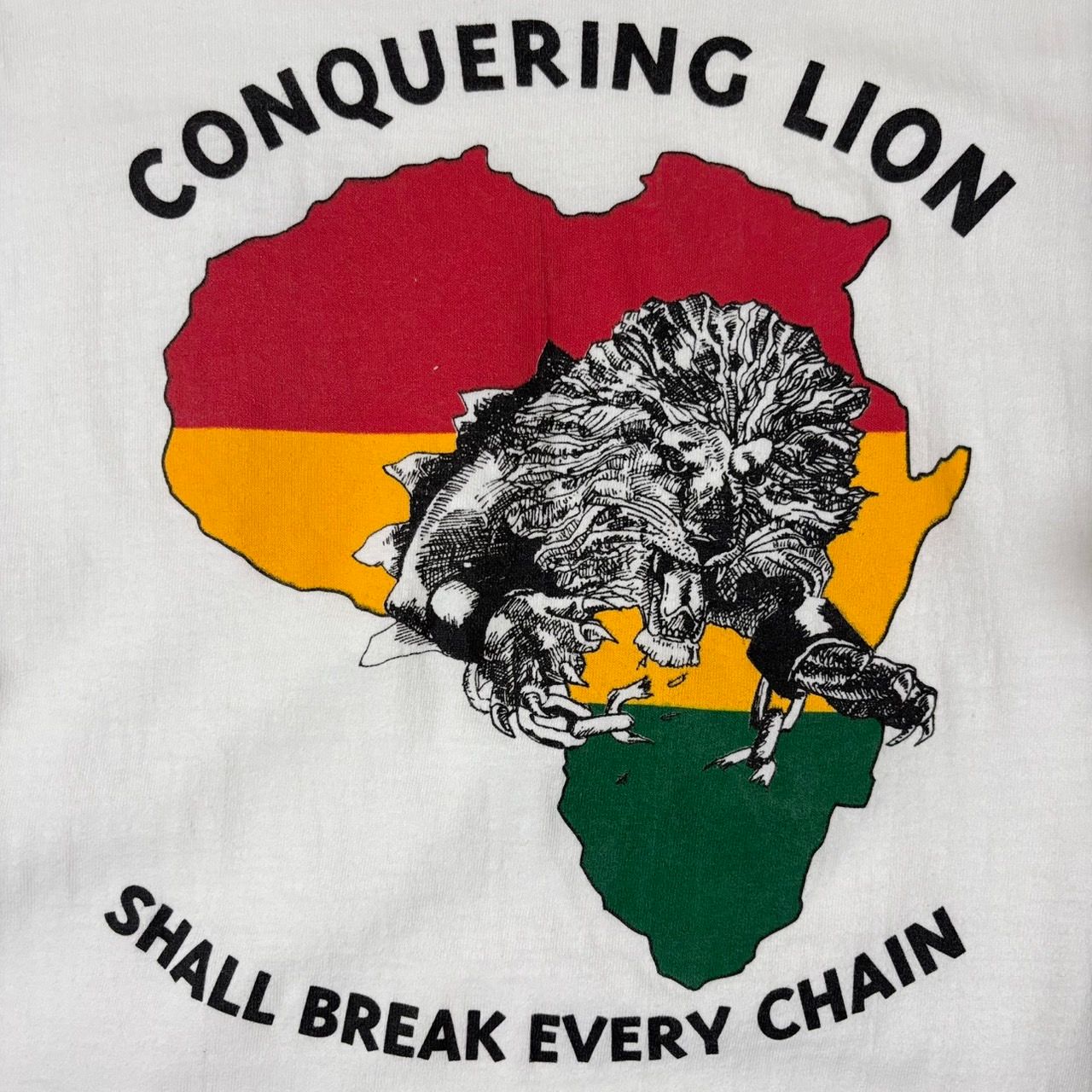 90s USA製 Lion Back Tシャツ 90s USA製 Lion Back Tシャツ
