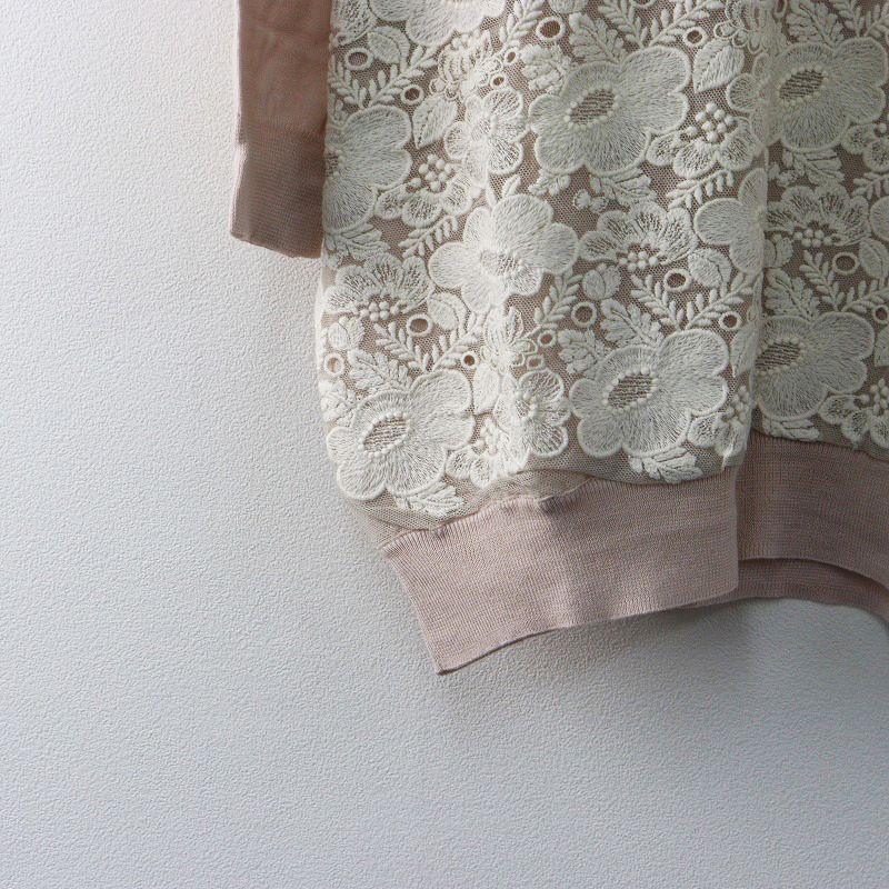 未使用 2020SS ミナペルホネン mina perhonen smile flower チュール