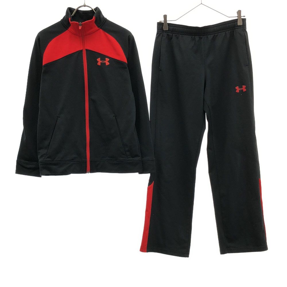 アンダーアーマー ロゴプリント 長袖 トレーニングウェア MD 青 UNDER ARMOUR アンダーシャツ メンズ UNDER ARMOUR - アンダーアーマー ロゴプリント 長袖 トレーニング