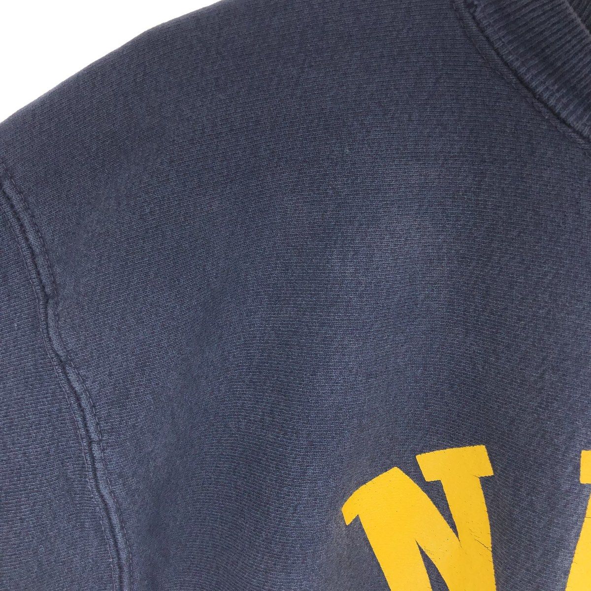 古着 90年代 MV SPORT U.S.NAVY リバースウィーブタイプ プリント 