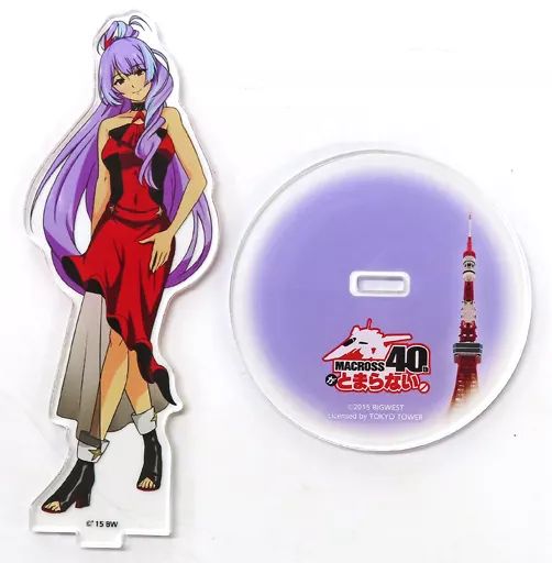 中古】アクリルスタンド・アクリルパネル 美雲・ギンヌメール(マクロス