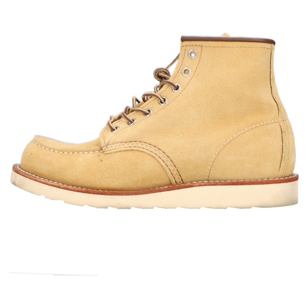 RED WING (レッド ウイング) 8833 6inch Classic Moc IRISH SETTER 6インチ アイリッシュセッター  モックトゥ レースアップ スエードブーツ ベージュ US8.5/26.5cm - メルカリ