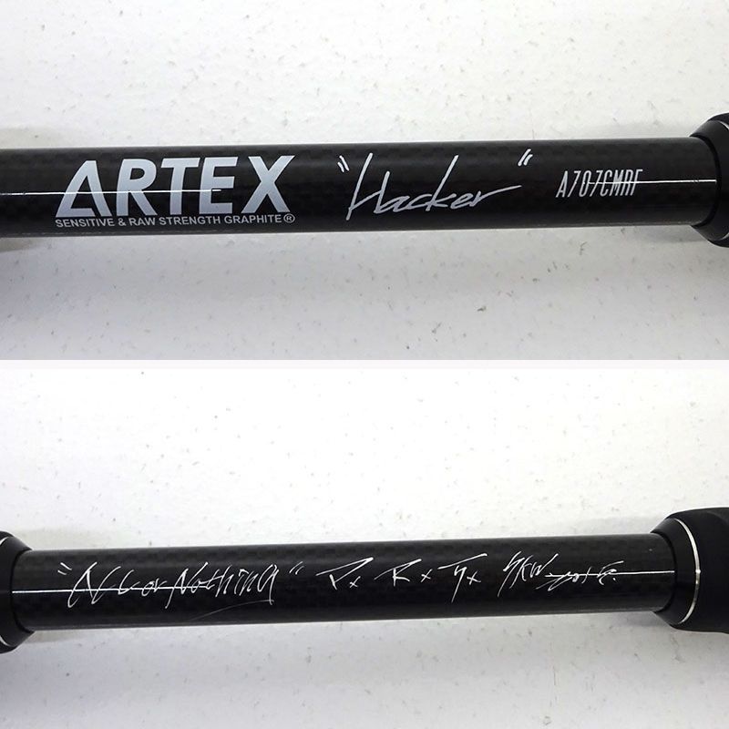 【美品】DRT ア ーテックス ハッカー A707CMRF DRTの大人気ヘビーバーサタイルロッド『ARTEX“Hacker”A707CMRF
