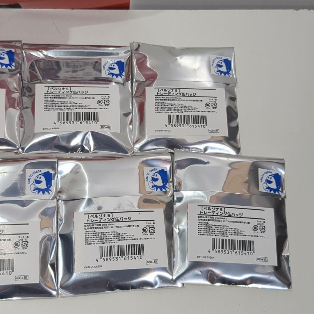 未開封 ペルソナ5 トレーディング 缶バッジ 仮面 コードネーム