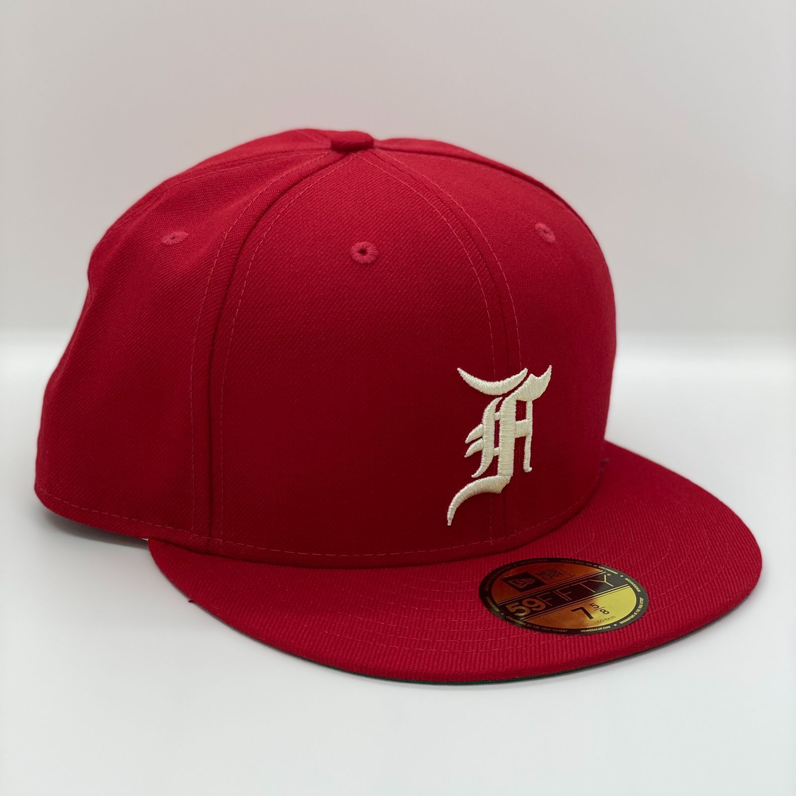 fog new era red 7 5/8 fear of god - キャップ