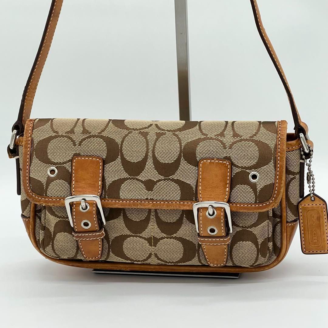 ✨️良品✨️ COACH シグネチャー ポシェット サコッシュ