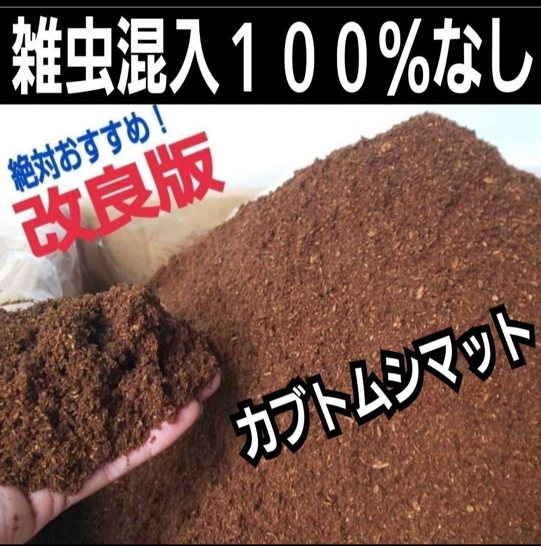 カブトムシ幼虫が大きくなります！改良版☆ヒマラヤひらたけ発酵マット